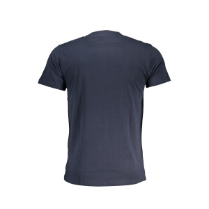 Cavalli Class Ανδρικό Μπλε T-shirt με κοντά μανίκια και λογότυπο