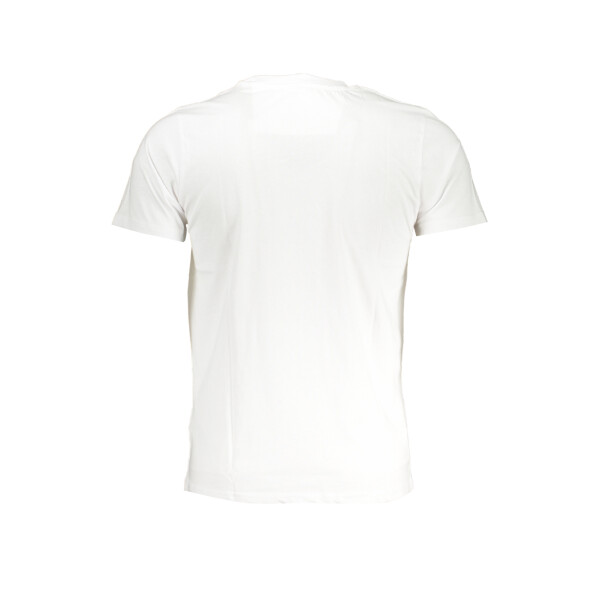 Cavalli Class ανδρικό λευκό t-shirt με κοντά μανίκια και λογότυπο