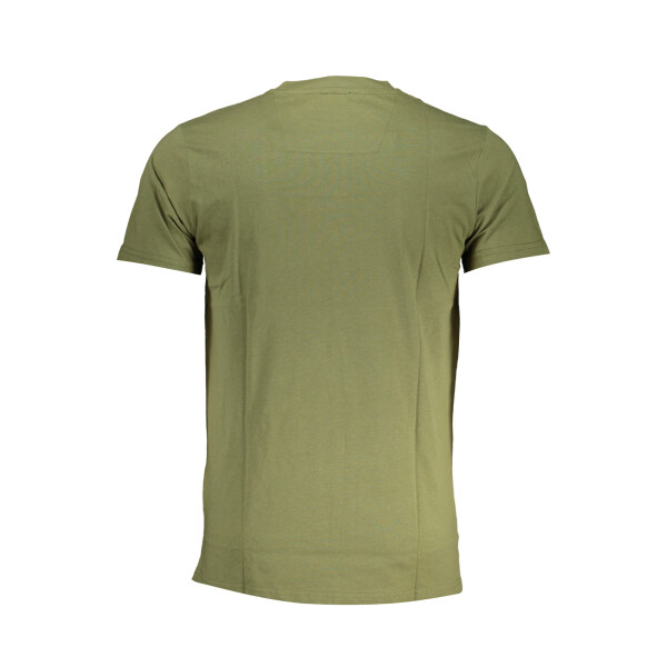CAVALLI CLASS Ανδρικό Πράσινο T-Shirt με print λογότυπο