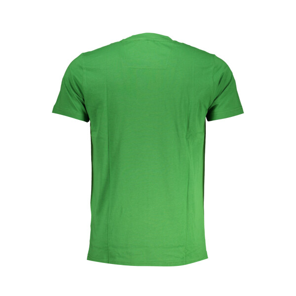 Cavalli Class Ανδρικό Πράσινο T-shirt με κοντά μανίκια και λογότυπο