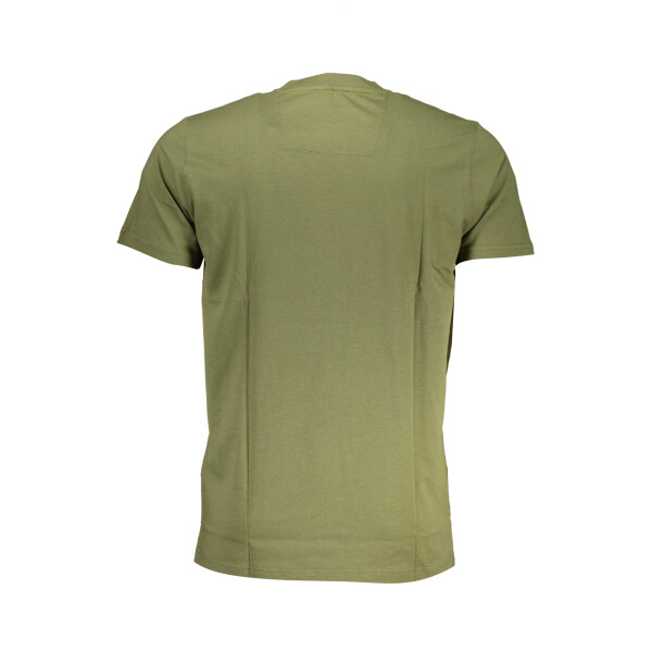 CAVALLI CLASS Ανδρικό Πράσινο T-shirt με κοντά μανίκια και λογότυπο