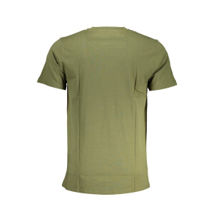 CAVALLI CLASS Ανδρικό Πράσινο T-shirt με print λογότυπο