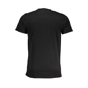 Cavalli Class Ανδρικό Μαύρο T-shirt με print λογότυπο