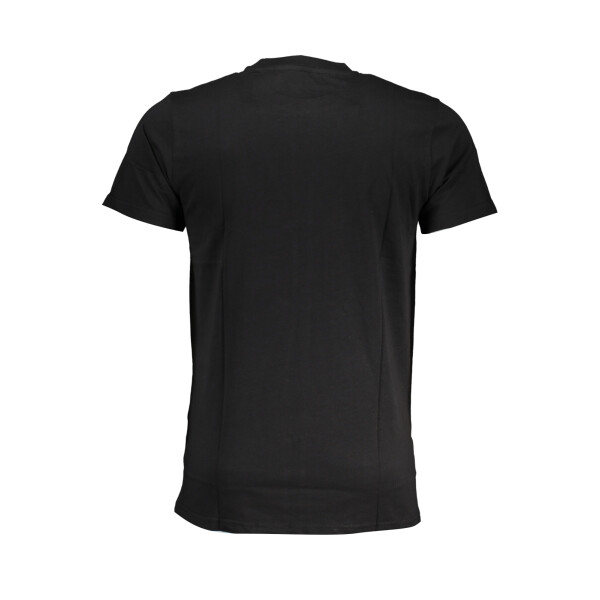 Cavalli Class Ανδρικό Μαύρο T-shirt με print λογότυπο