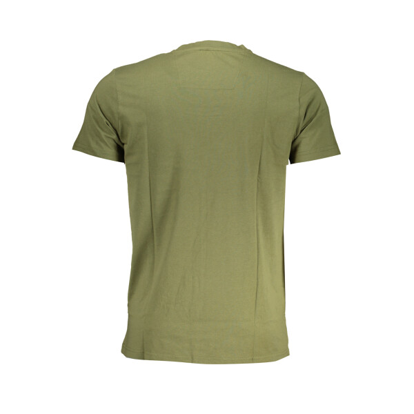 CAVALLI CLASS Ανδρικό Πράσινο T-shirt με print λογότυπο