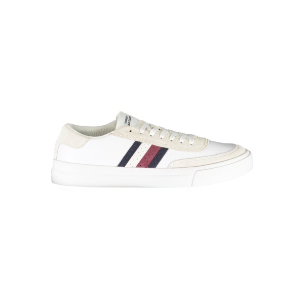 Tommy Hilfiger Ανδρικά Λευκά Sneakers με κορδόνια