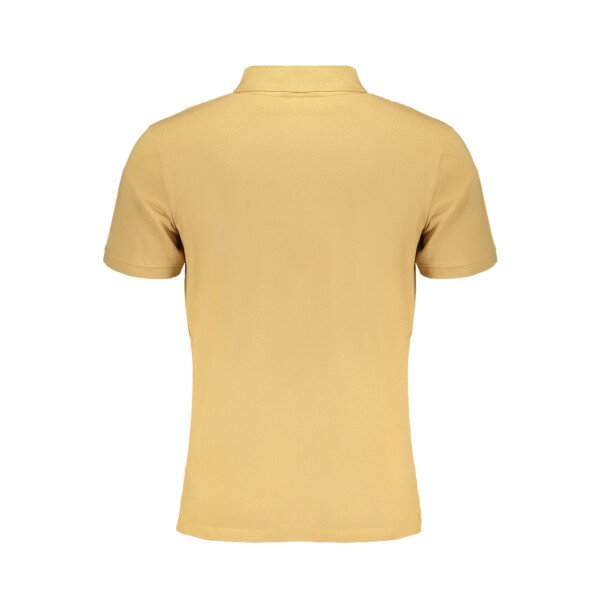 Timberland Ανδρική Μπεζ Polo Μπλούζα με κοντά μανίκια