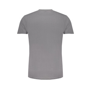 NORWAY 1963 Ανδρικό Γκρι T-shirt με στρογγυλή λαιμόκοψη