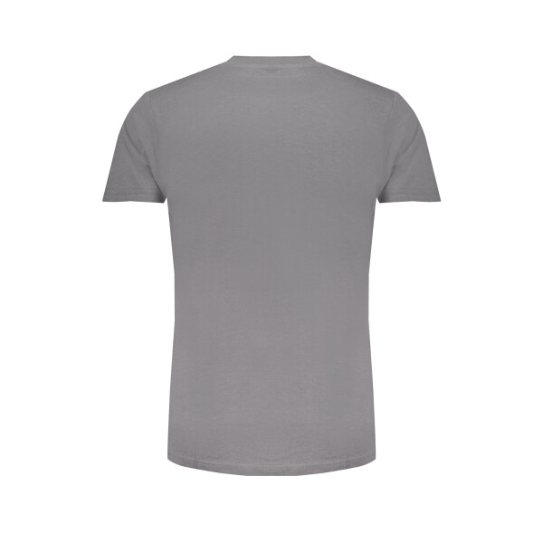 NORWAY 1963 Ανδρικό Γκρι T-shirt με στρογγυλή λαιμόκοψη