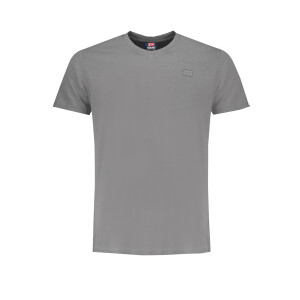 NORWAY 1963 Ανδρικό Γκρι T-shirt με στρογγυλή λαιμόκοψη