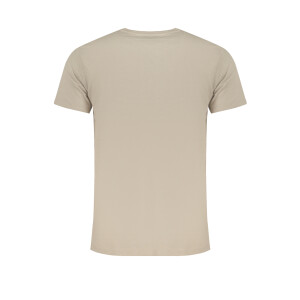 NORWAY 1963 Ανδρικό Μπεζ T-Shirt με στρογγυλή λαιμόκοψη