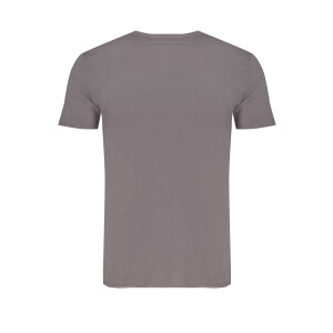 NORWAY 1963 Ανδρικό Γκρι T-shirt με στρογγυλή λαιμόκοψη και λογότυπο