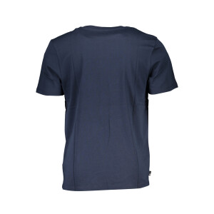 Timberland Ανδρικό Μπλε T-shirt με στρογγυλή λαιμόκοψη και λογότυπο