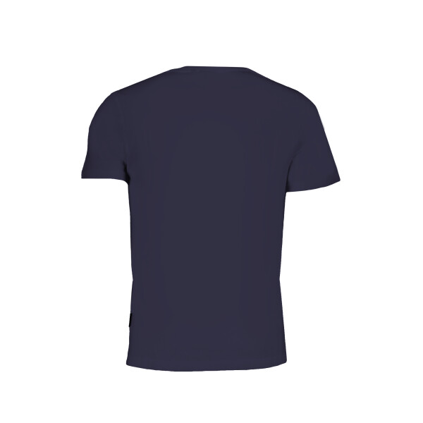 Napapijri ανδρικό t-shirt σε μπλε χρώμα με στρογγυλή λαιμόκοψη και λογότυπο