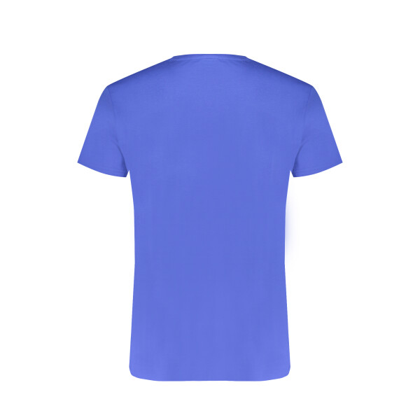 Trussardi ανδρικό t-shirt σε μπλε χρώμα με κοντά μανίκια και λογότυπο