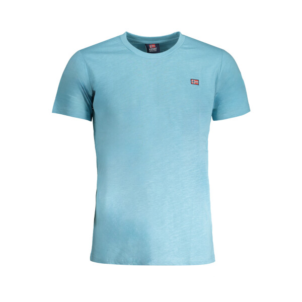 NORWAY 1963 Ανδρικό Μπλε T-shirt με κοντά μανίκια και λογότυπο