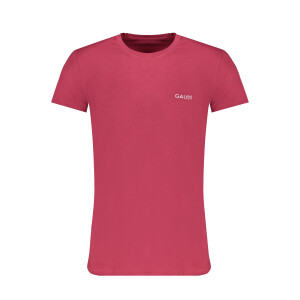 GAUDÌ Ανδρικό Κόκκινο T-shirt με κοντά μανίκια και λογότυπο