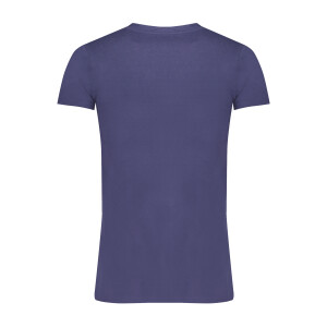 GAUDÌ Ανδρικό Μπλε T-Shirt με κοντά μανίκια και λογότυπο
