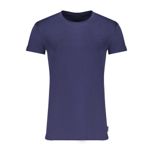 GAUDÌ Ανδρικό Μπλε T-Shirt με κοντά μανίκια και λογότυπο