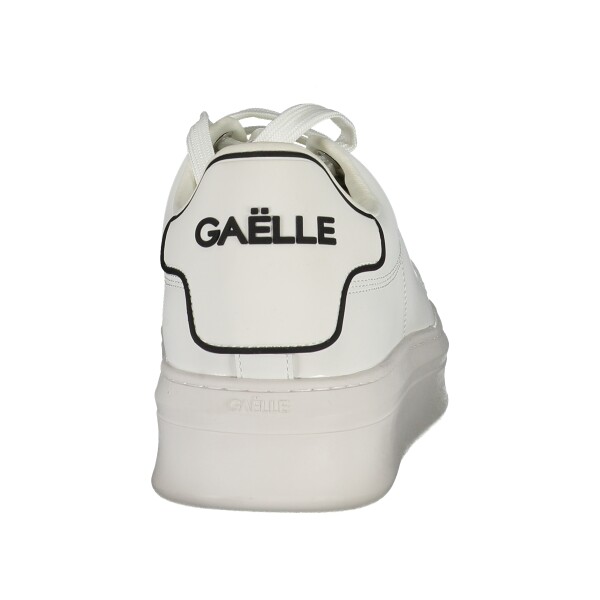 GAELLE PARIS Ανδρικά Λευκά Sneakers με κορδόνια και λογότυπο