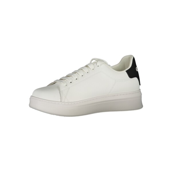 GAELLE PARIS Ανδρικά Λευκά Sneakers με κορδόνια και λογότυπο