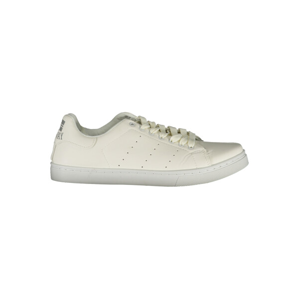 NORWAY 1963 Ανδρικά Λευκά Sneakers με κορδόνια και λογότυπο