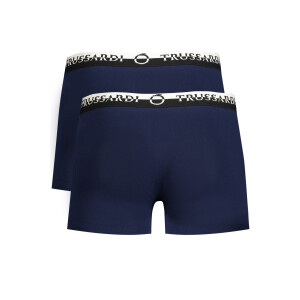Trussardi Ανδρικά Μπλε Μποξεράκια με λογότυπο