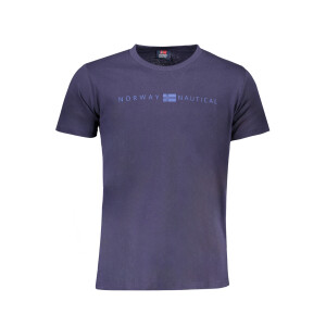 NORWAY 1963 Ανδρικό Μπλε T-shirt με κοντά μανίκια και λογότυπο