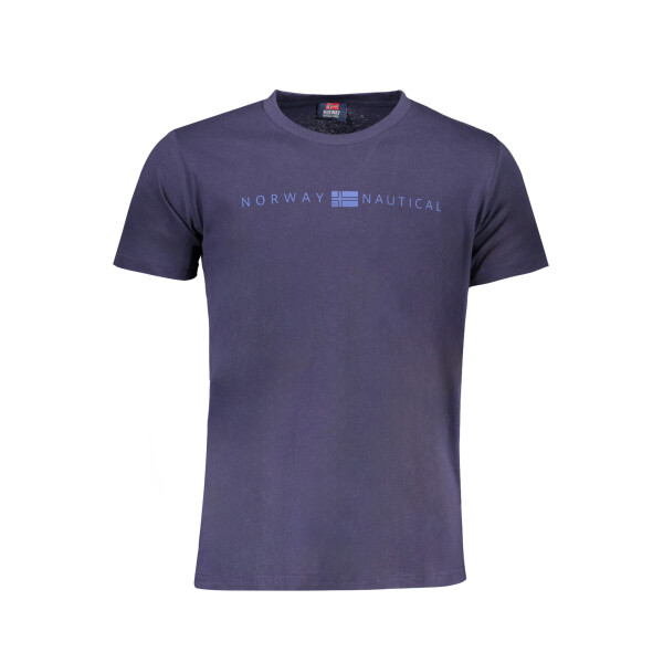 NORWAY 1963 Ανδρικό Μπλε T-shirt με κοντά μανίκια και λογότυπο