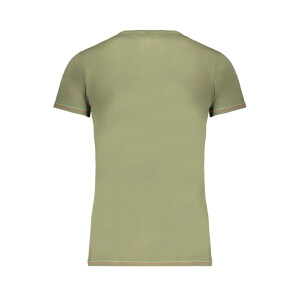 Aeronautica Militare Ανδρικό Πράσινο T-shirt με κοντά μανίκια και λογότυπο