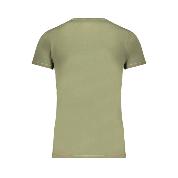 Aeronautica Militare Ανδρικό Πράσινο T-shirt με κοντά μανίκια και λογότυπο