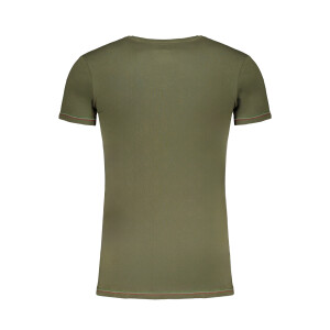 Aeronautica Militare Ανδρικό Πράσινο T-shirt με V λαιμόκοψη