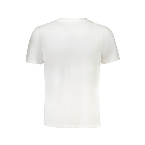 GIAN MARCO VENTURI Ανδρικό Λευκό T-shirt με κοντά μανίκια και λογότυπο