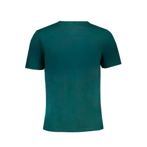 GIAN MARCO VENTURI Ανδρικό Πράσινο T-shirt με κοντά μανίκια και λογότυπο