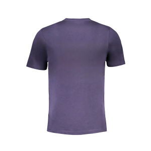 GIAN MARCO VENTURI Ανδρικό Μπλε T-Shirt με κοντά μανίκια και λογότυπο