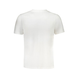 GIAN MARCO VENTURI Ανδρικό Λευκό T-shirt με print λογότυπο