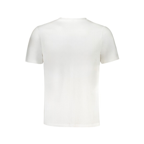 GIAN MARCO VENTURI Ανδρικό Λευκό T-shirt με print λογότυπο