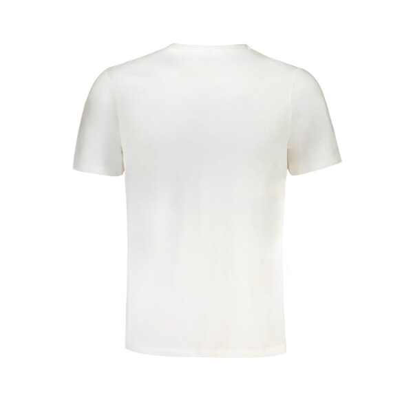 GIAN MARCO VENTURI Ανδρικό Λευκό T-Shirt με κοντά μανίκια και λογότυπο