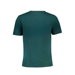 GIAN MARCO VENTURI ανδρικό t-shirt σε πράσινο χρώμα με print λογότυπο