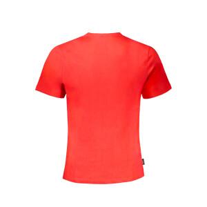 GIAN MARCO VENTURI Ανδρικό Κόκκινο T-shirt με στρογγυλή λαιμόκοψη