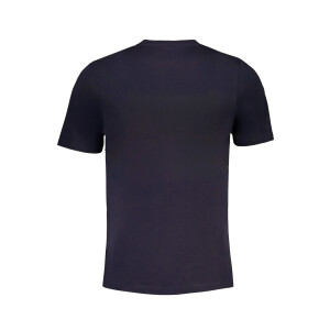 GIAN MARCO VENTURI Ανδρικό Μπλε T-shirt με στρογγυλή λαιμόκοψη