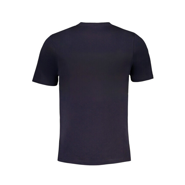 GIAN MARCO VENTURI Ανδρικό Μπλε T-shirt με στρογγυλή λαιμόκοψη