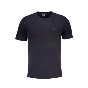 GIAN MARCO VENTURI Ανδρικό Μπλε T-shirt με στρογγυλή λαιμόκοψη
