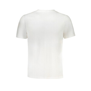 GIAN MARCO VENTURI Ανδρικό Λευκό T-Shirt με κοντά μανίκια και λογότυπο