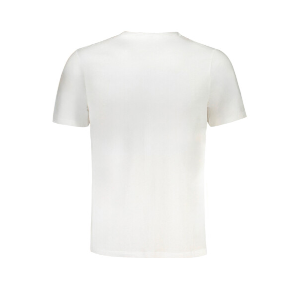 GIAN MARCO VENTURI Ανδρικό Λευκό T-Shirt με κοντά μανίκια και λογότυπο