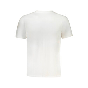 GIAN MARCO VENTURI Ανδρικό Λευκό T-shirt με στρογγυλή λαιμόκοψη