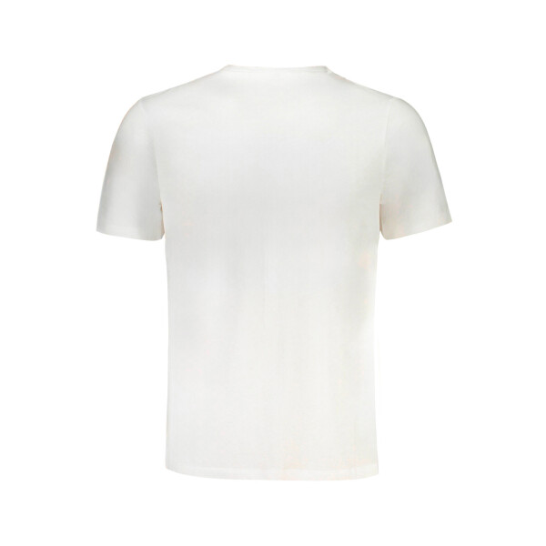 GIAN MARCO VENTURI Ανδρικό Λευκό T-shirt με στρογγυλή λαιμόκοψη