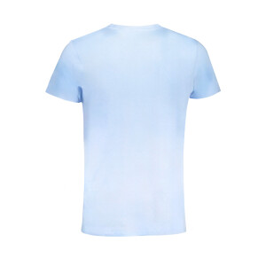 GIAN MARCO VENTURI Ανδρικό Μπλε T-shirt με στρογγυλή λαιμόκοψη