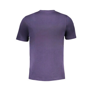 GIAN MARCO VENTURI Ανδρικό Μπλε T-Shirt με κοντά μανίκια και λογότυπο