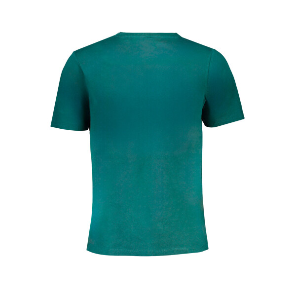 GIAN MARCO VENTURI Ανδρικό Πράσινο T-shirt με κοντά μανίκια και λογότυπο